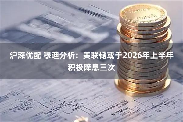 沪深优配 穆迪分析：美联储或于2026年上半年积极降息三次