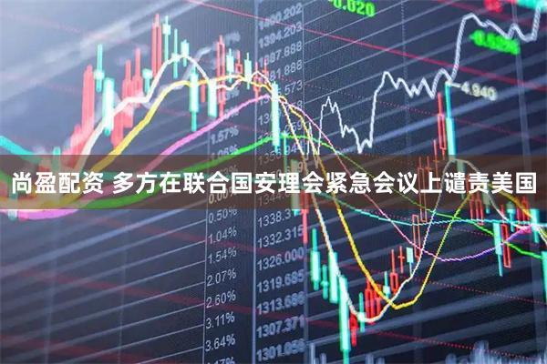 尚盈配资 多方在联合国安理会紧急会议上谴责美国