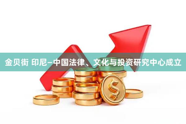 金贝街 印尼—中国法律、文化与投资研究中心成立
